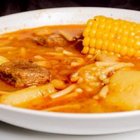 Restaurante Casa Tomás sopa típica 