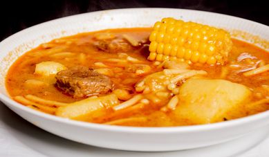 Restaurante Casa Tomás sopa típica 