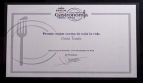 Restaurante Casa Tomás premios 5