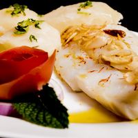 Restaurante Casa Tomás pescado con verduras