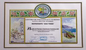 Restaurante Casa Tomás premios 8