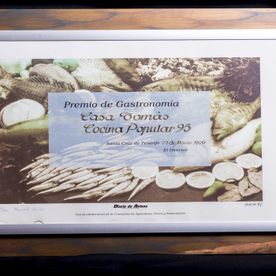 Restaurante Casa Tomás premios 2
